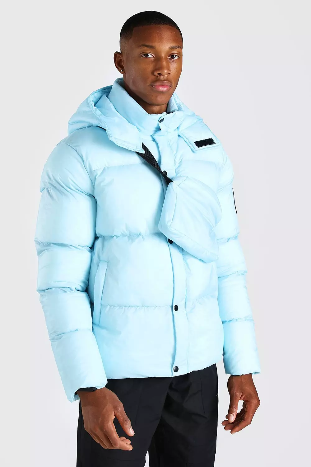 Boohooman winter jacket on sale